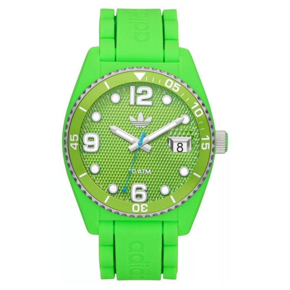 Adidas Men's Brisbane Green Dial Watch - ADH6156